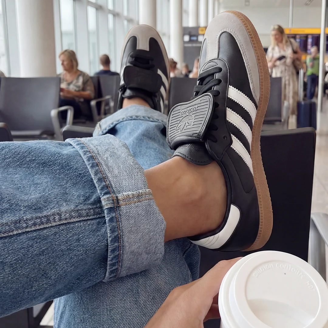 adidas Samba LT Black White Gum Women's