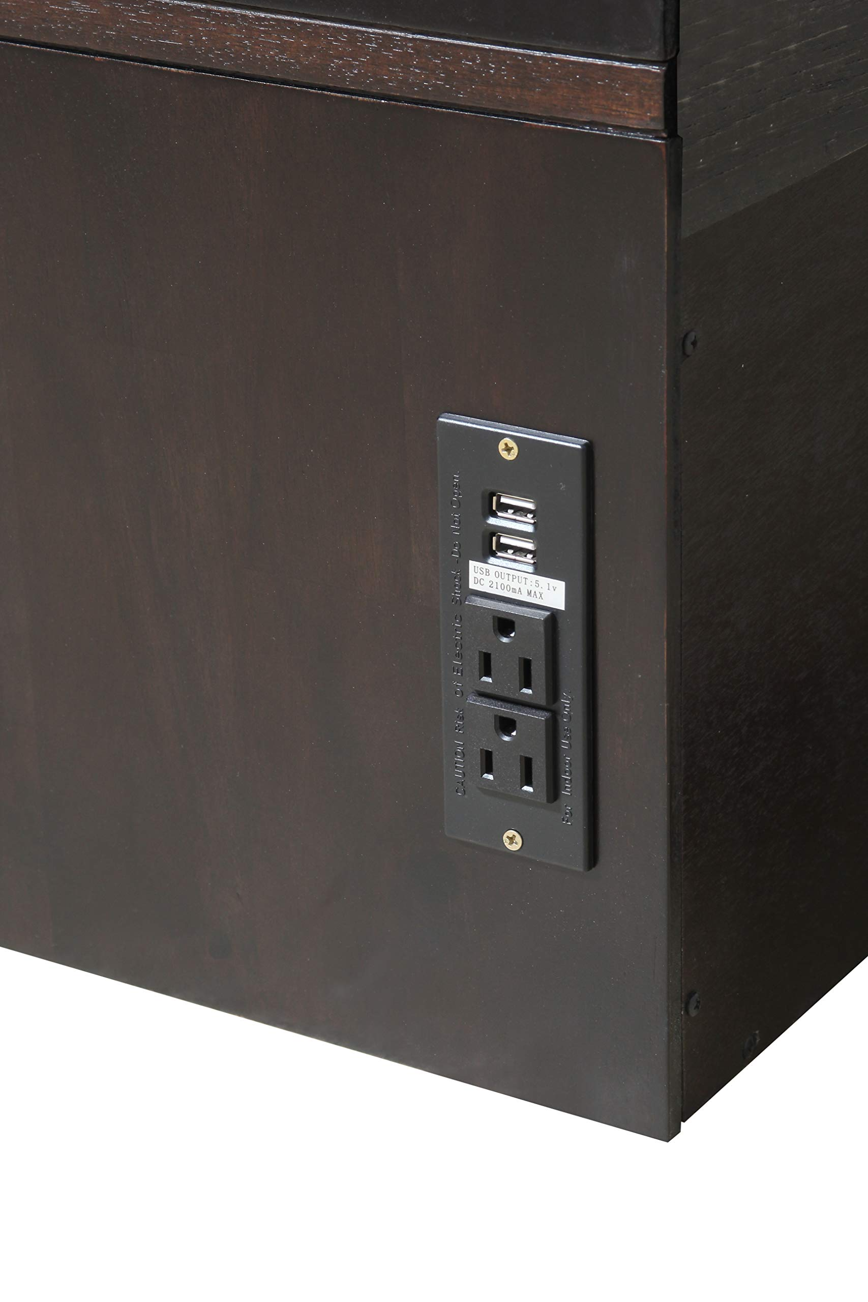 Murphy Cabinet Chest Bed with Charging Station & 6