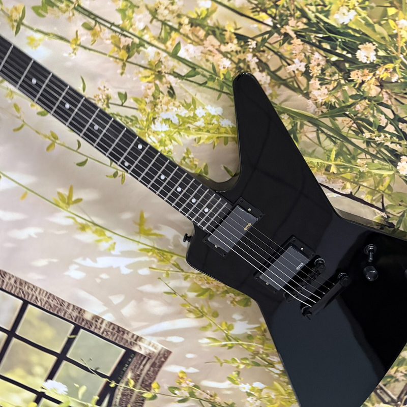 Explorer High-quality Sound ESP Black Electric Guitar EMG Pickup