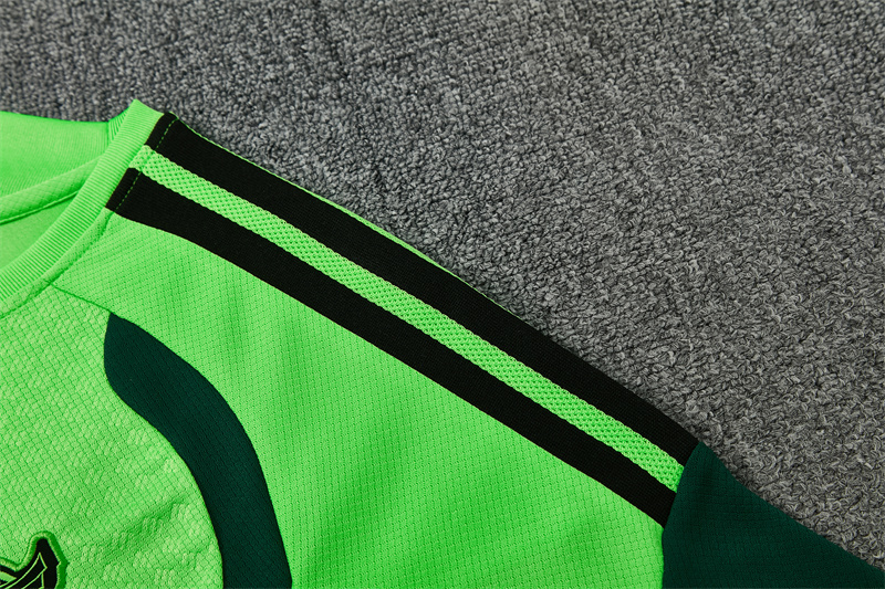 Short Sleeves Mexico 2026/27 Training Suit Green