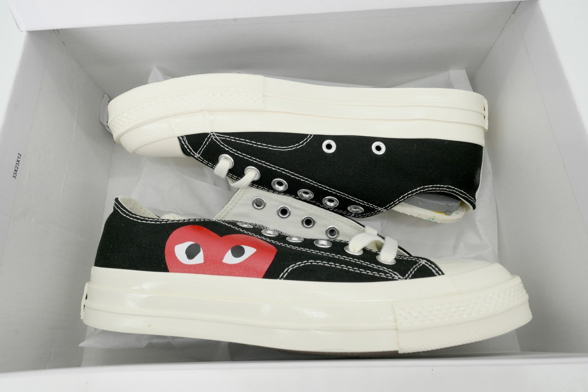 Comme des Garçons Play x Converse Chuck 70 Low Black 150206C - ogsneaker
