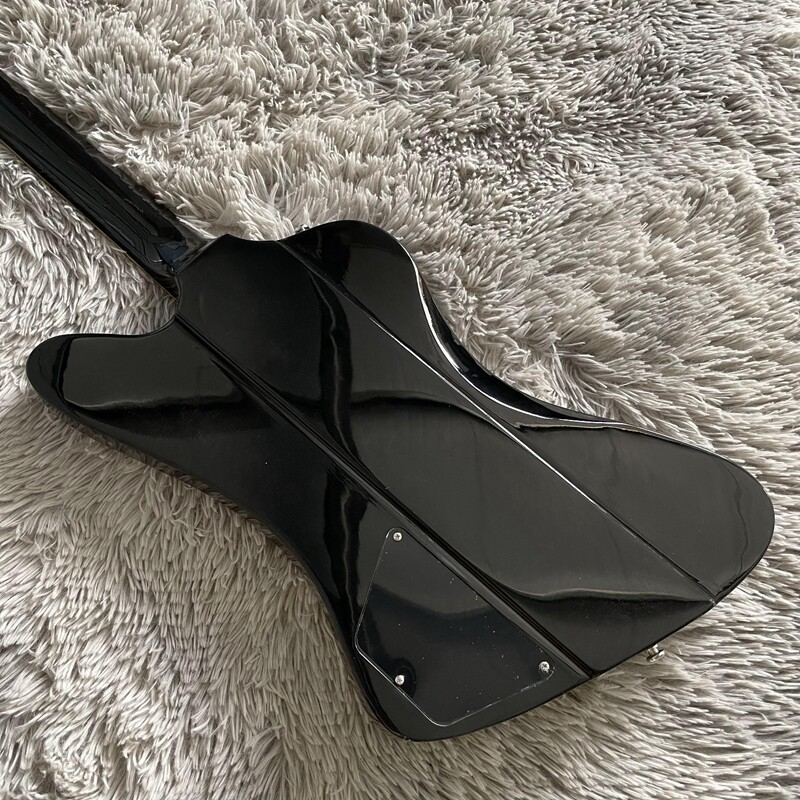 Top 6-Strings Electric Guitar Solid Mahogany Body HH Pickups Black Fretboard