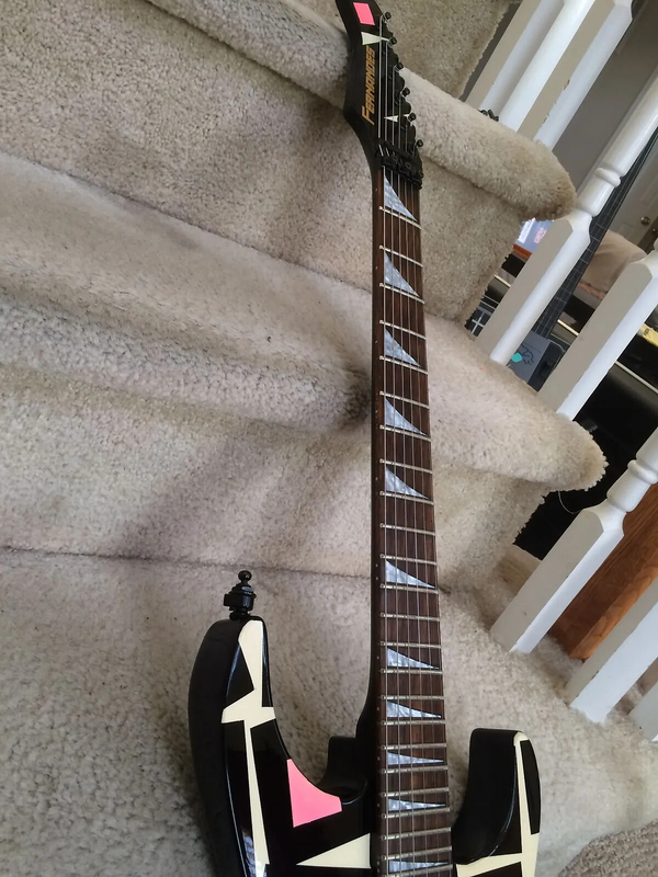 Fernandes Adrian Vandenberg Signature Electric Guitar HSS Pickups