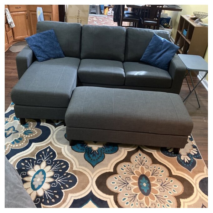 Barlett 2 - Piece Upholstered Chaise Sectional