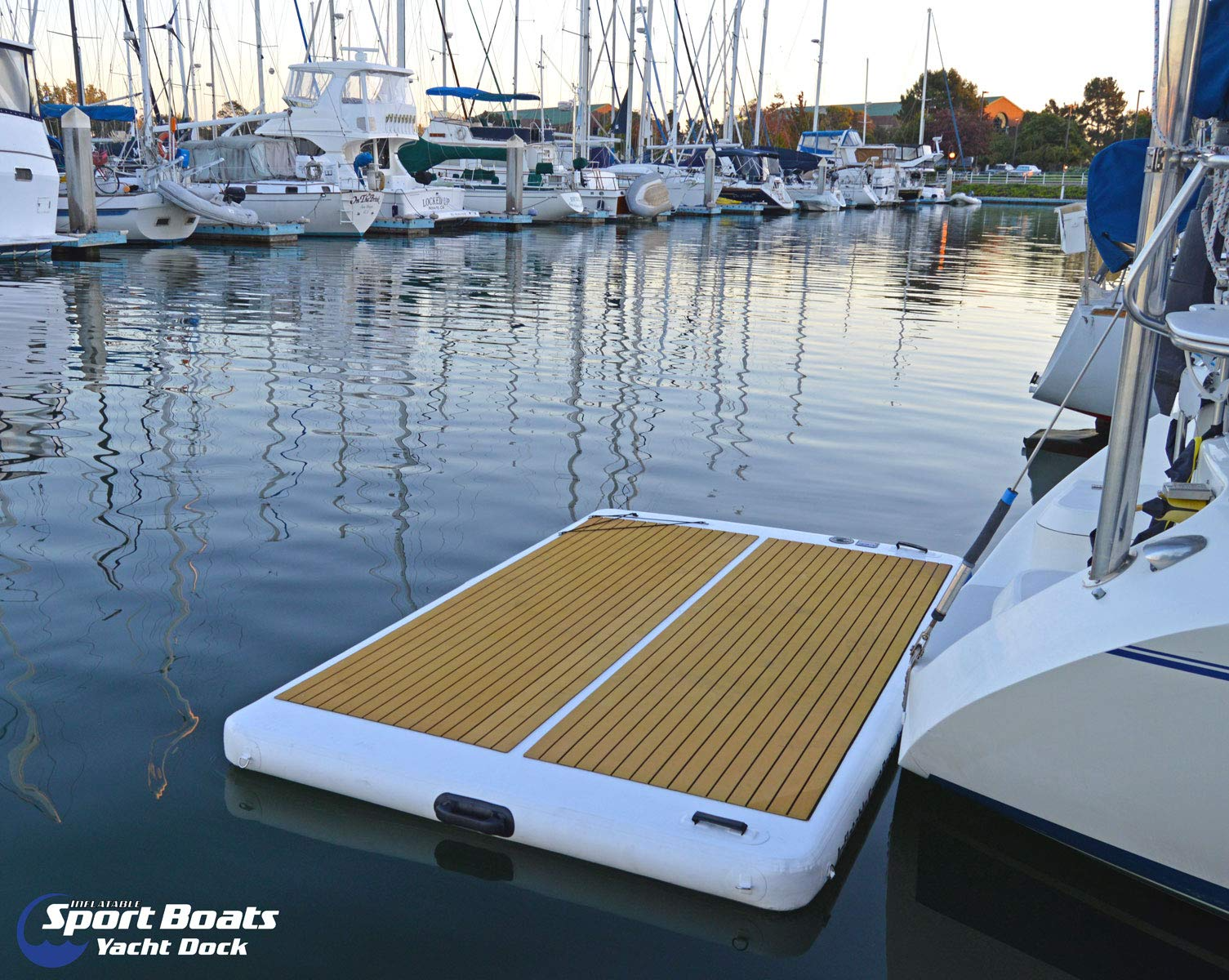 Inflatable Sport Boats Yacht Dock 10x6x6 inches Thick
