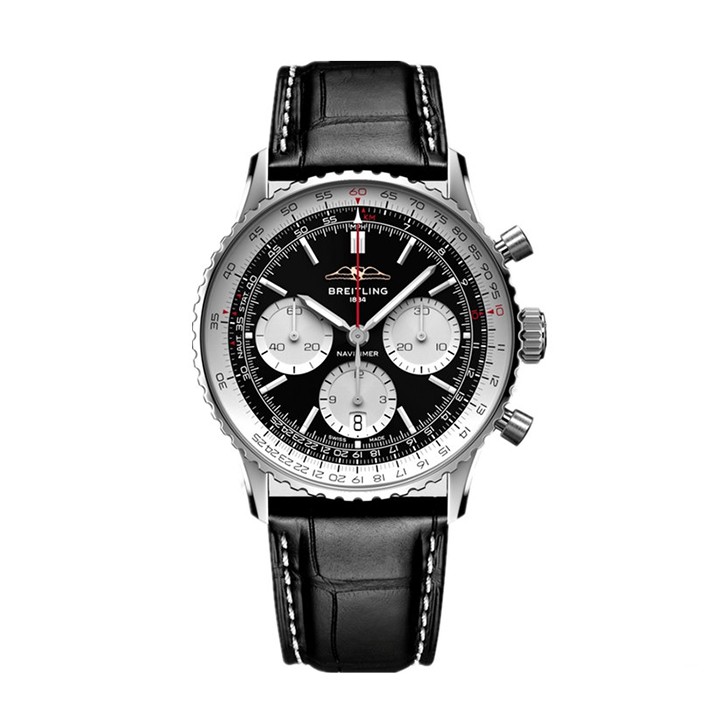 【Super Clone】Breitling AB0137211B1P1 Navitimer B01 Black Dial - Νew