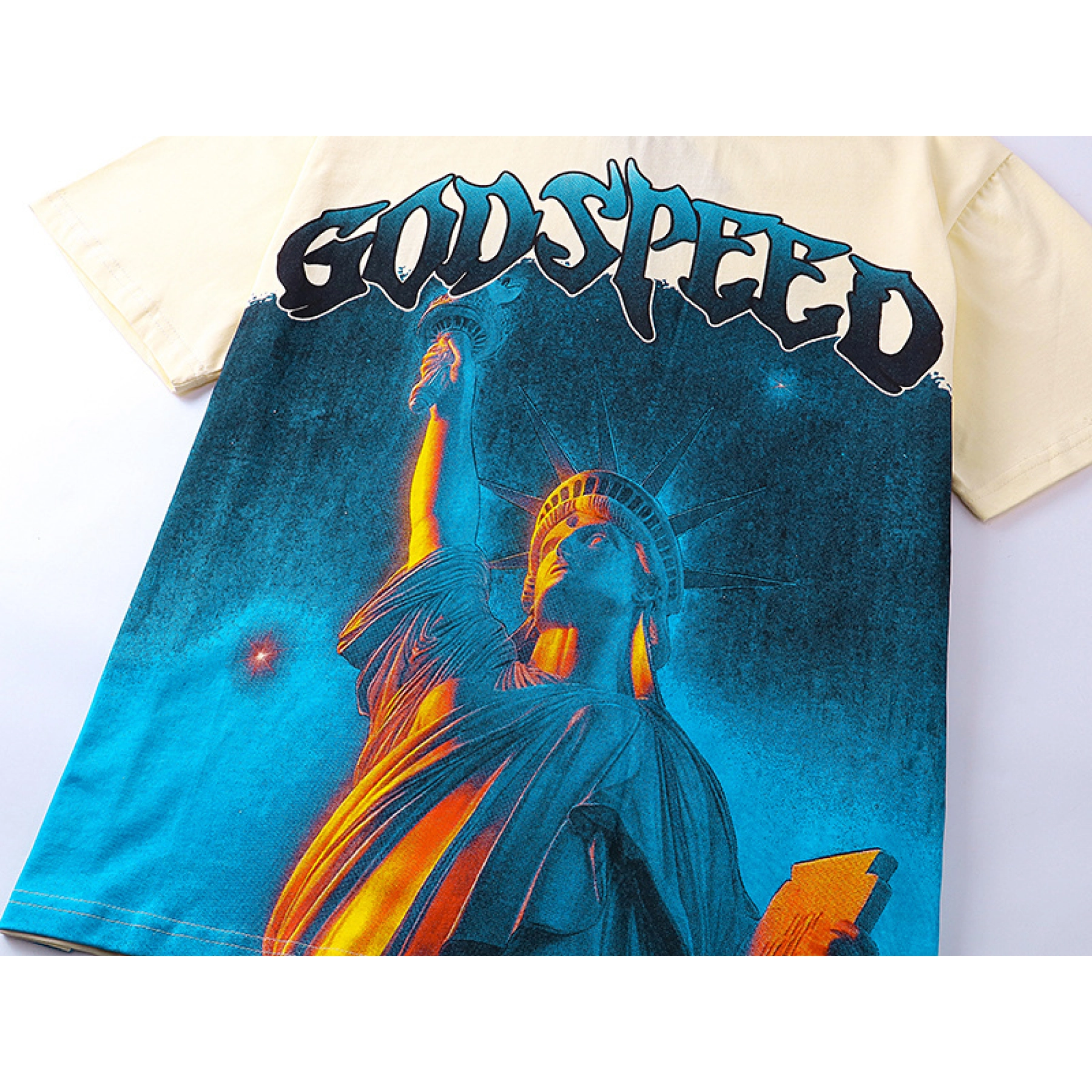 Godspeed T-Shirt Washed White 3133