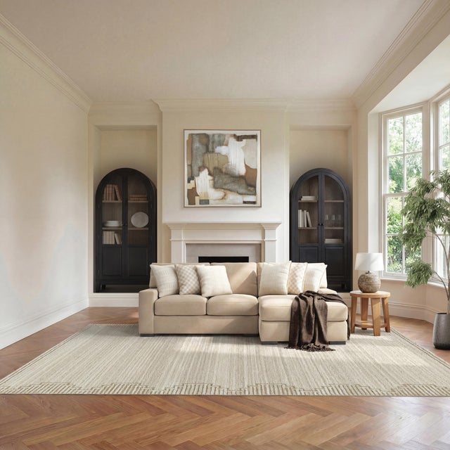 Larce 2-Piece Next-Gen Nuvella™ Performance Fabric Sofa Chaise