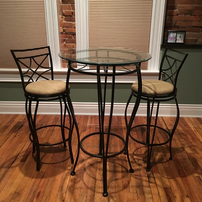 Fretwell 2 - Person Bar Height Dining Set