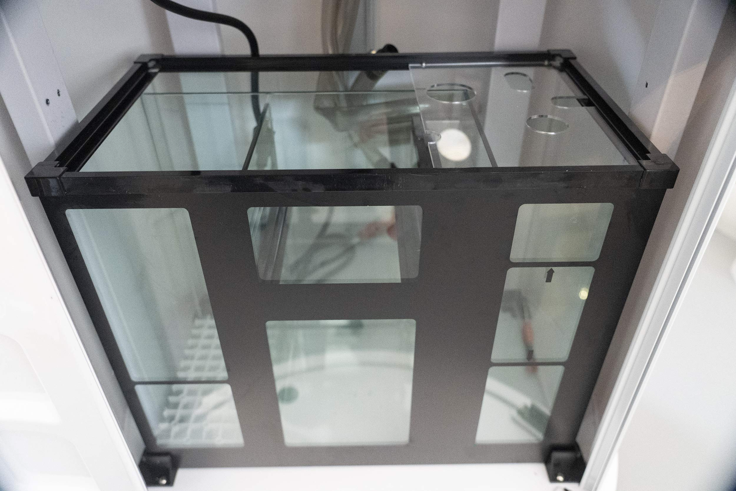 Aqualic 360 Acrylic Aquarium Cylinder Fish Tank 70 Gallons w/
