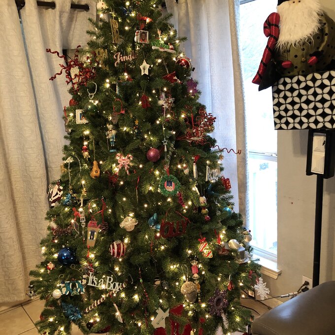 Newberry Spruce 90'' Lighted Artificial Spruce Christmas Tree