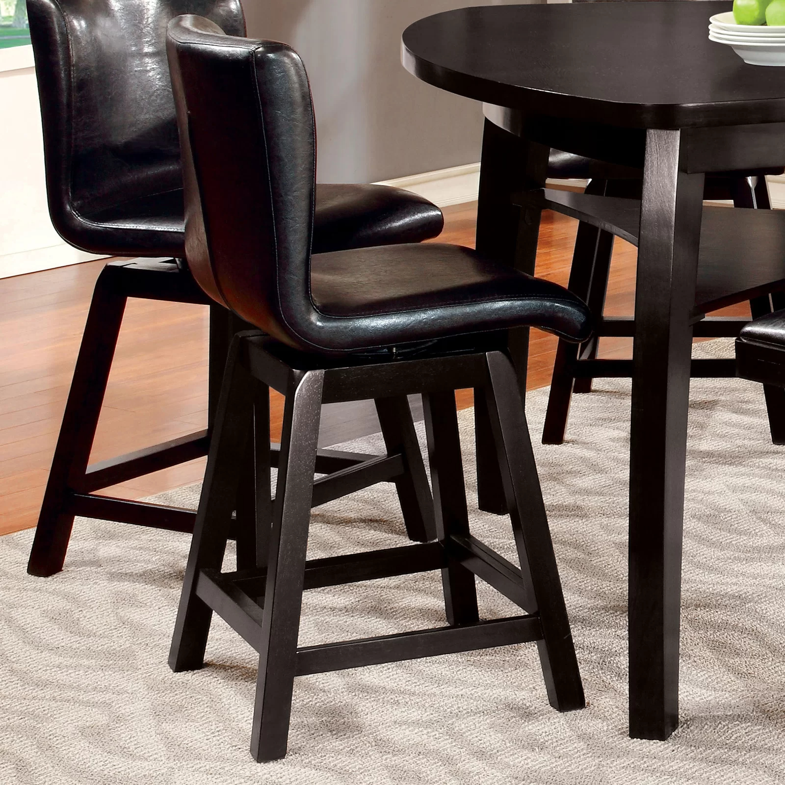 Lawrence 6 - Person Counter Height Dining Set