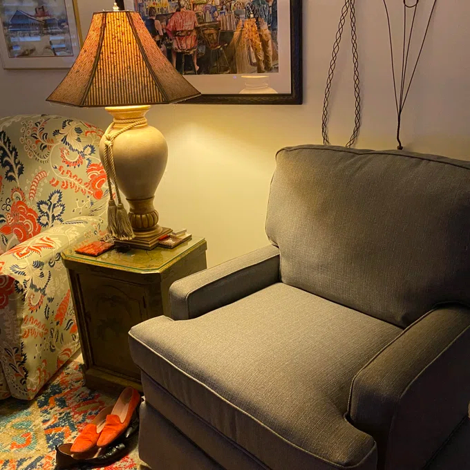Highgrove Swivel Glider and Ottoman