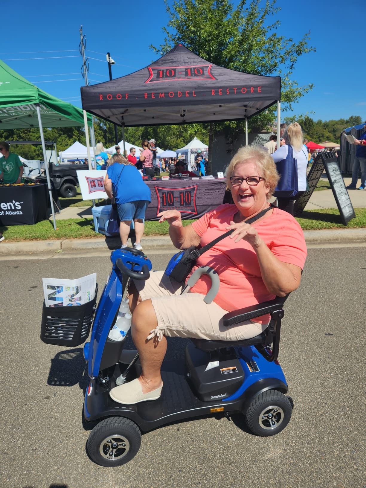 Electric Mobility Scooter for Adults Wheelchair Device for Travel