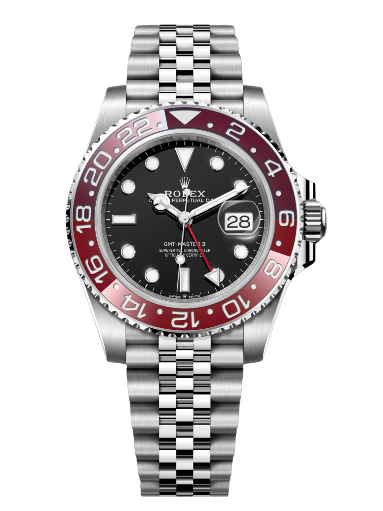 【Super Clone】Rolex GMT Master II Pepsi 126710BLRO Jubilee Mint Black Dial 40MM Men's Watch