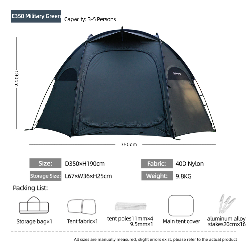 BLACK DRAGON E350 Nylon Tent