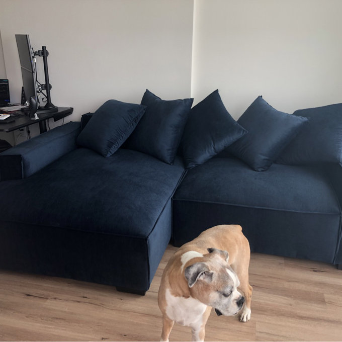 Madison 2 - Piece Upholstered Chaise Sectional