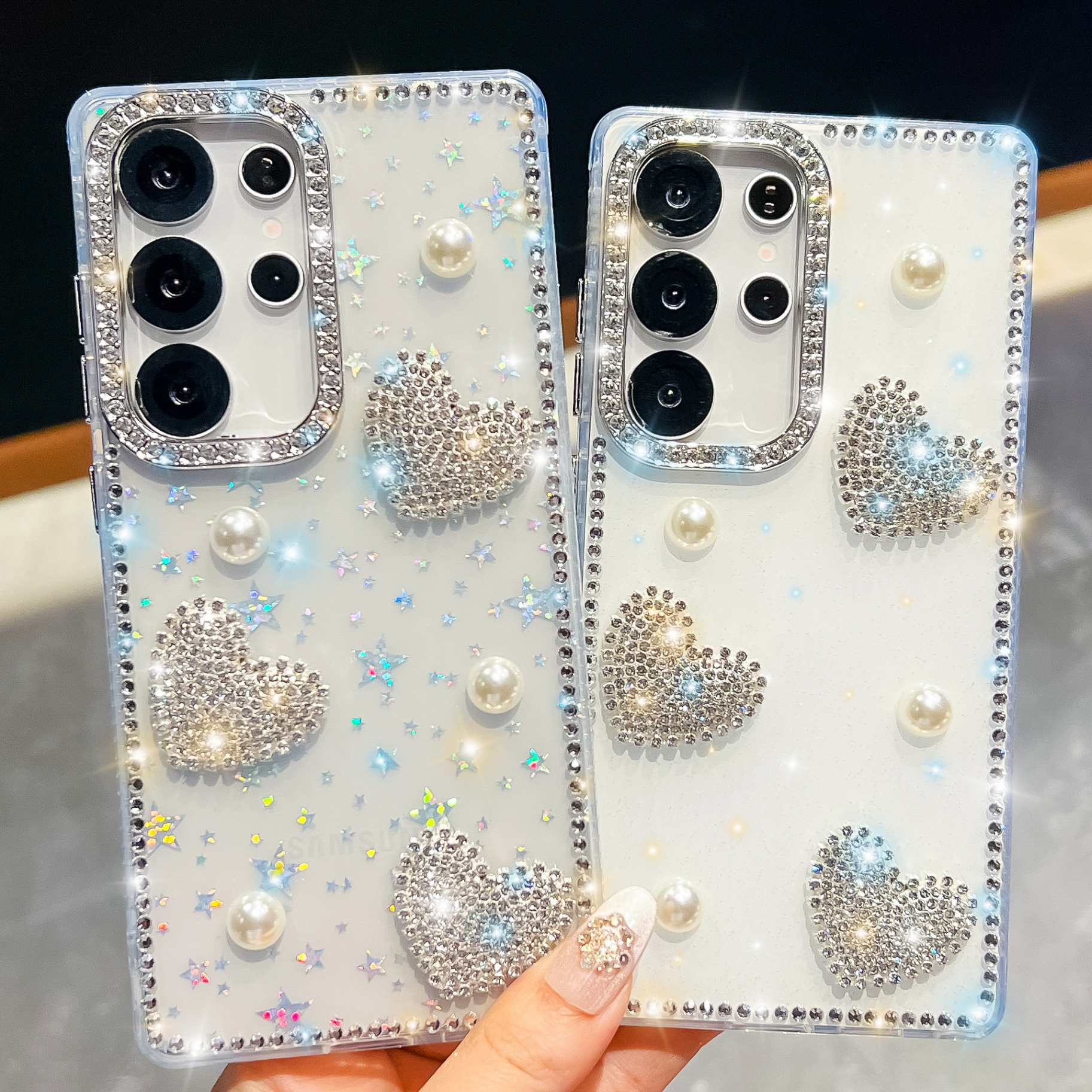 Galaxy A37 Protective Case Clear - back view