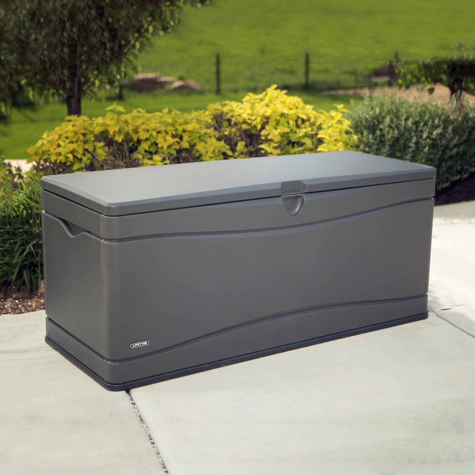 Lifetime 130 Gallons Gallon Water Resistant Plastic Lockable