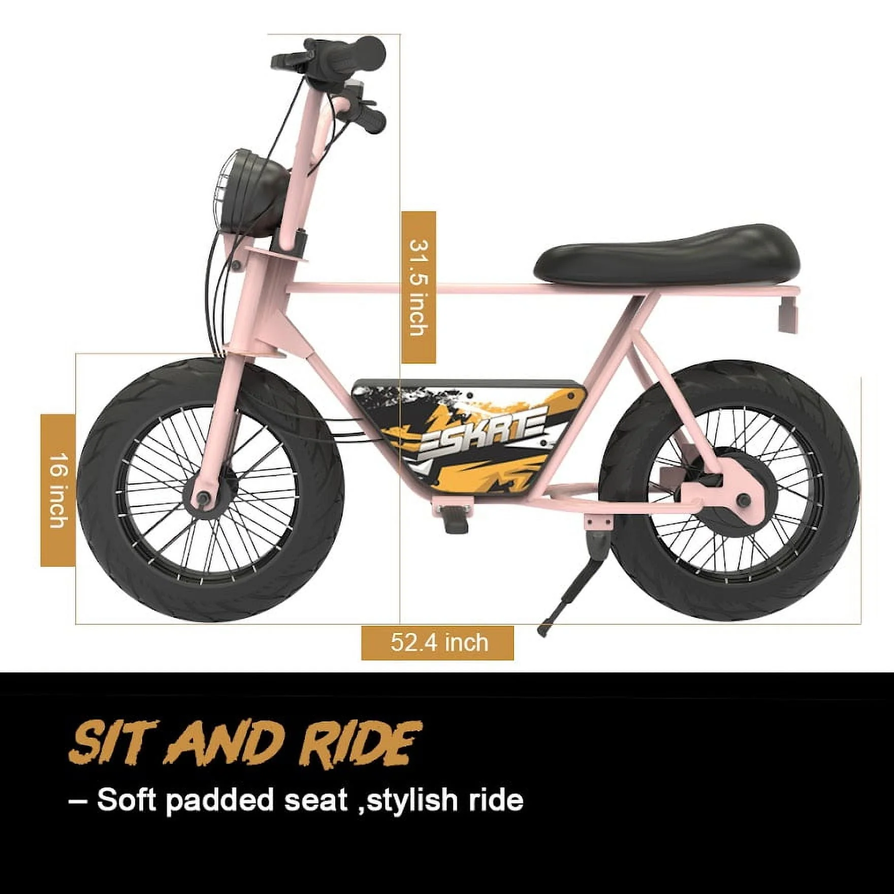 SKRT 16in Electric Balance Bike, 250W, 24V