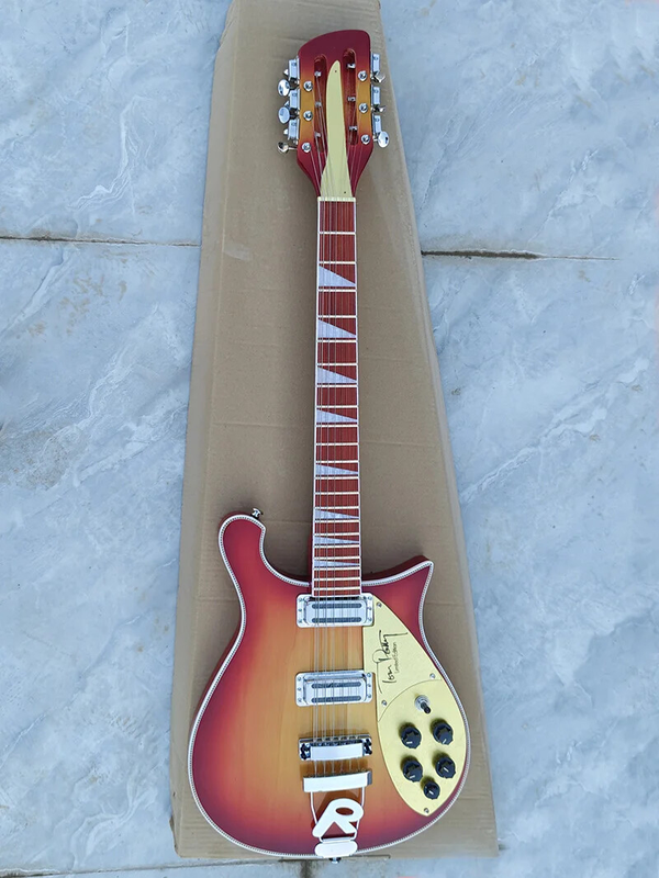 Electric Guitar R Shaped Tailpiece, RoseWood Fingerboard 6 strings Top