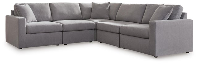 Modmax 5-Piece Next-Gen Nuvella™ Performance Fabric Modular Sectional