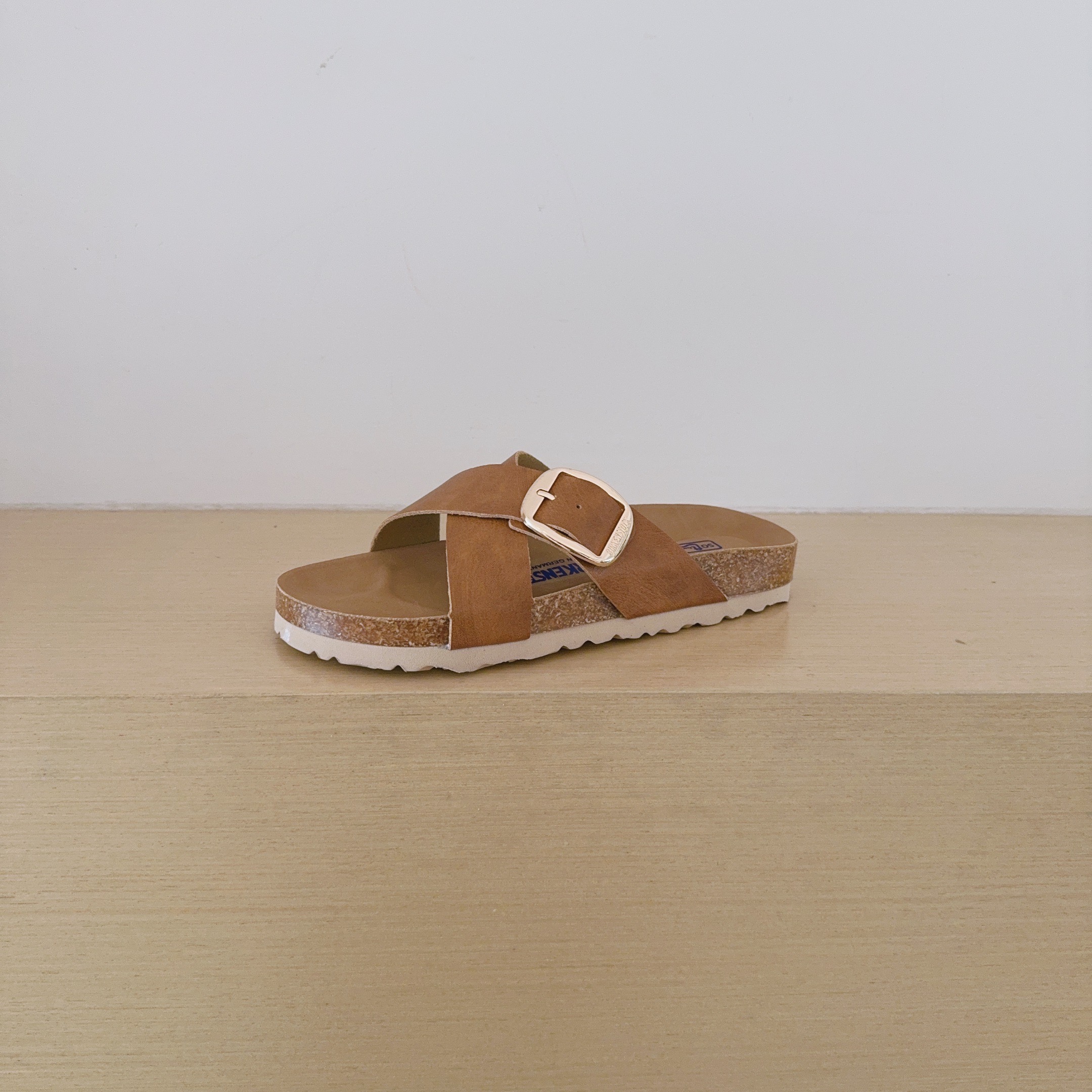 Birken-Style Cross-Strap Sandals