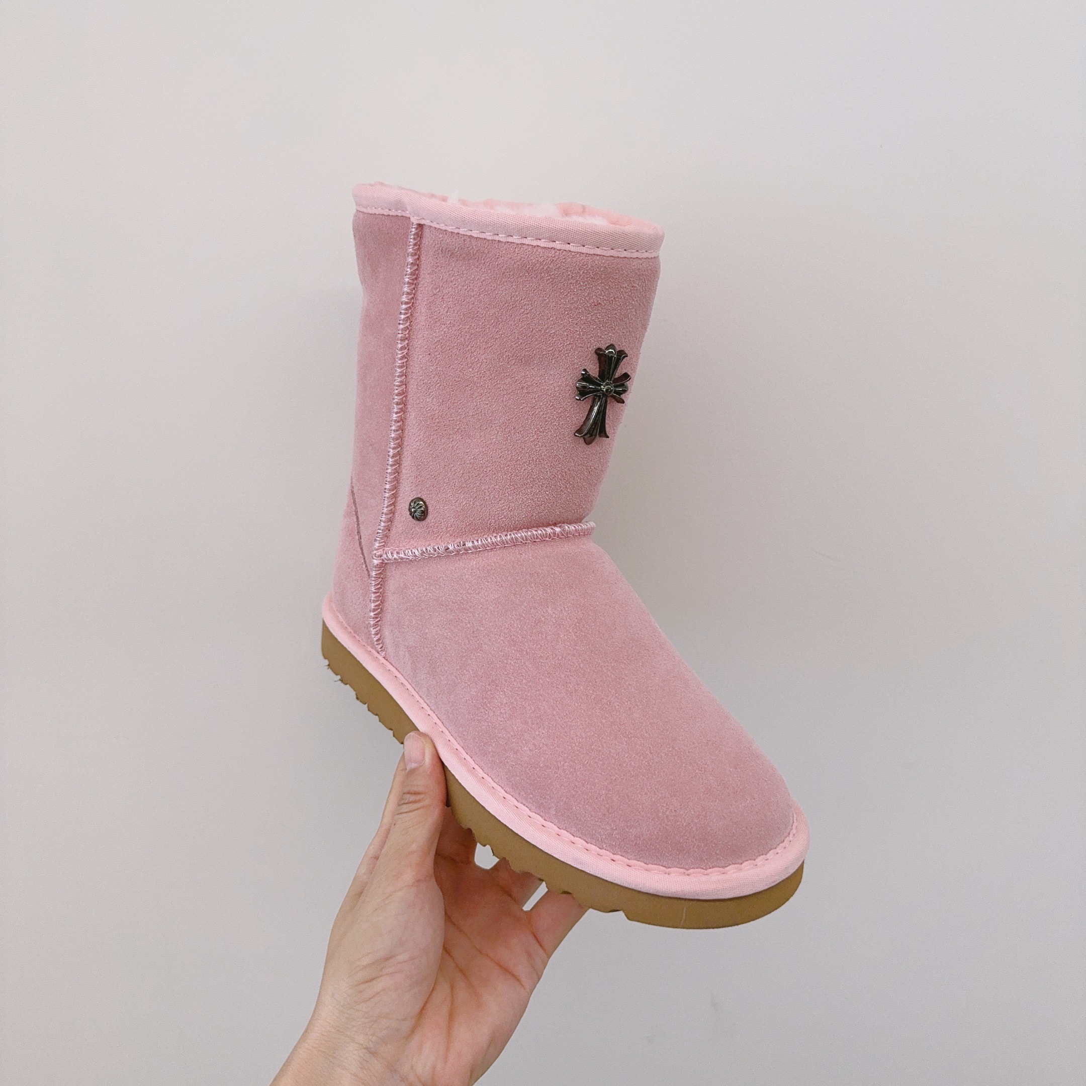 UGG Kids 5825 Mid-Calf Boots Cross Motif