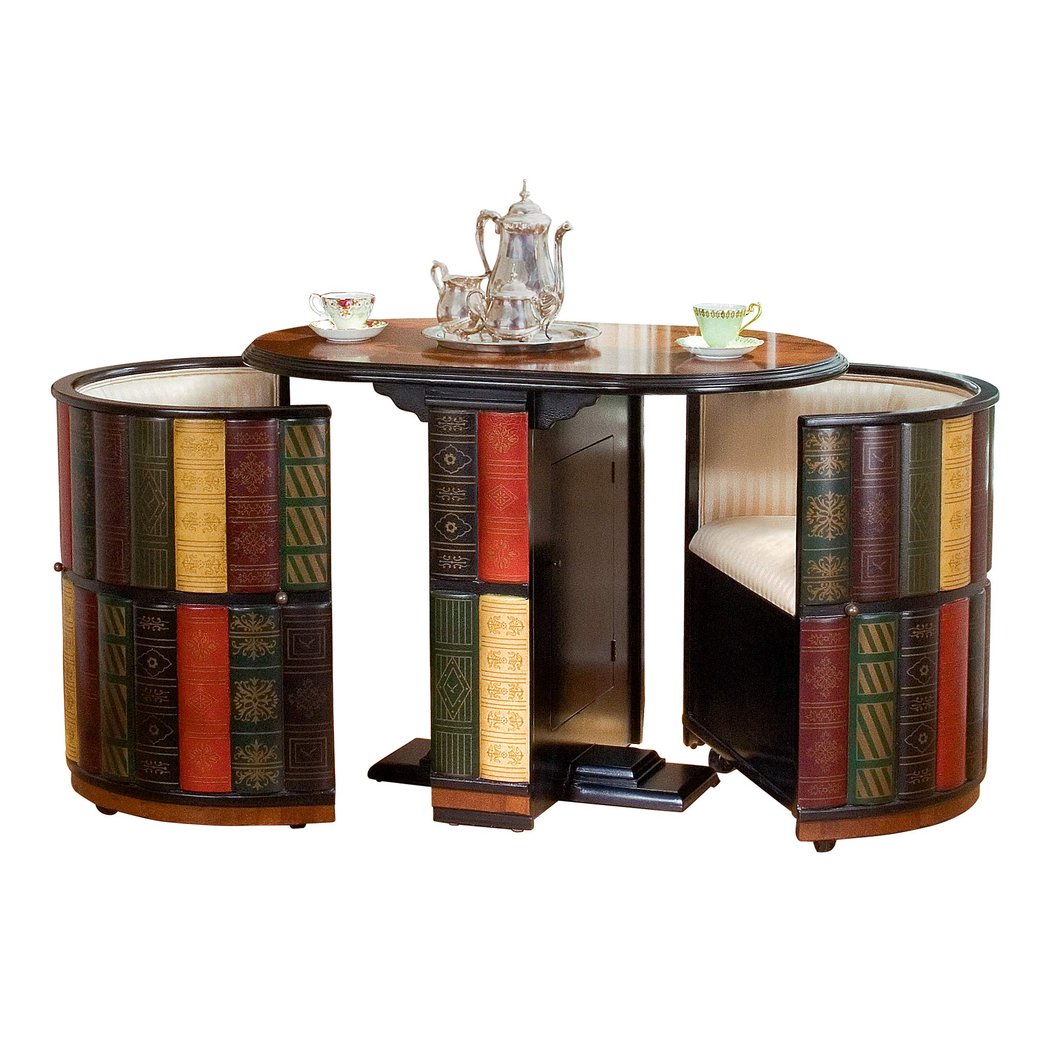 Nettlestone Library Nested Table and Chair Set with Storage MDF