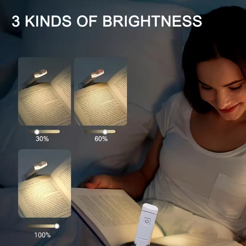 🎁Gift Choice 💡Portable USB Rechargeable Reading Lamp