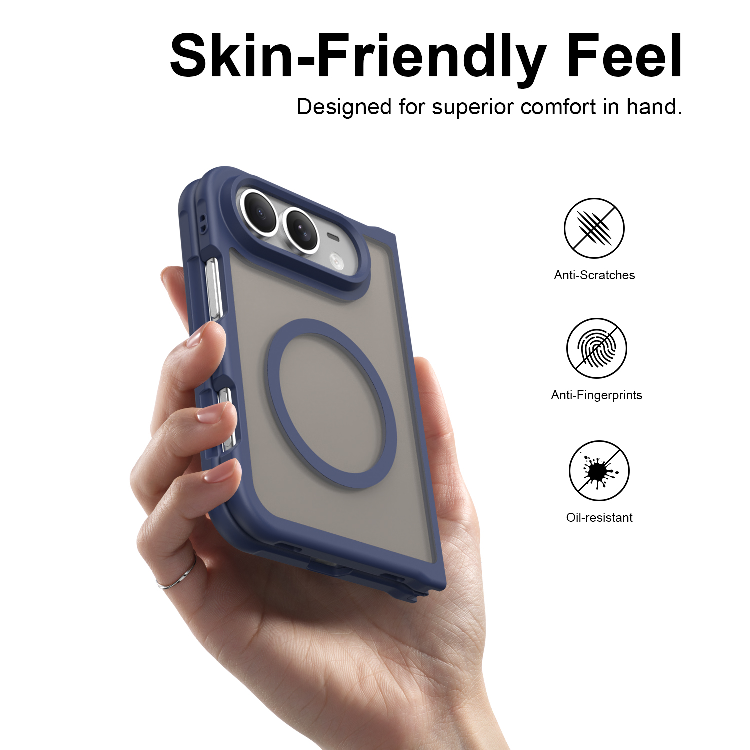 iPhone Duo Protective Case Magnetic - back view