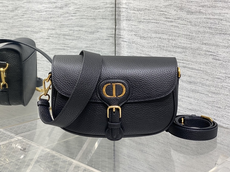 Dior Bobby Shoulder Bag Gold Suede