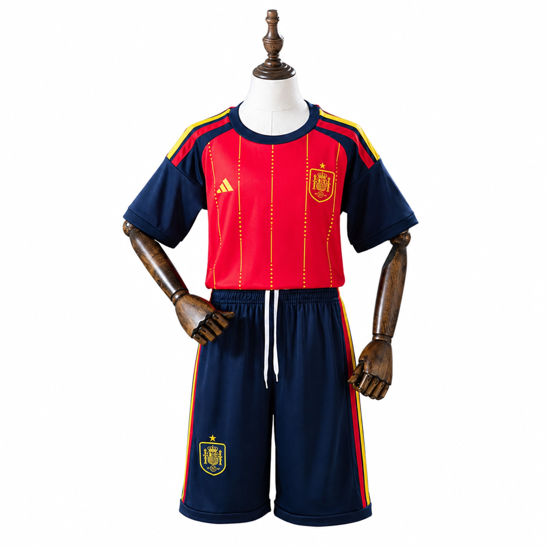 Spain 2026 Home Kids Kit Jersey Size