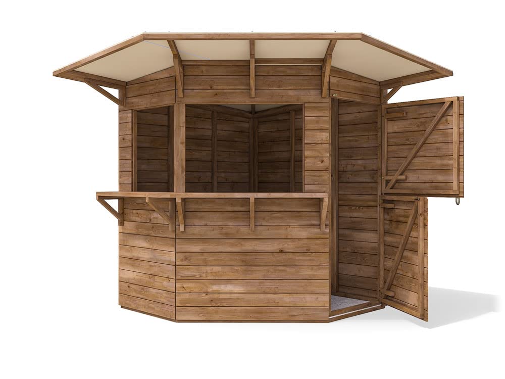Outdoor Bar Shed - The Hangover Corner Garden Bar | 2x2 m