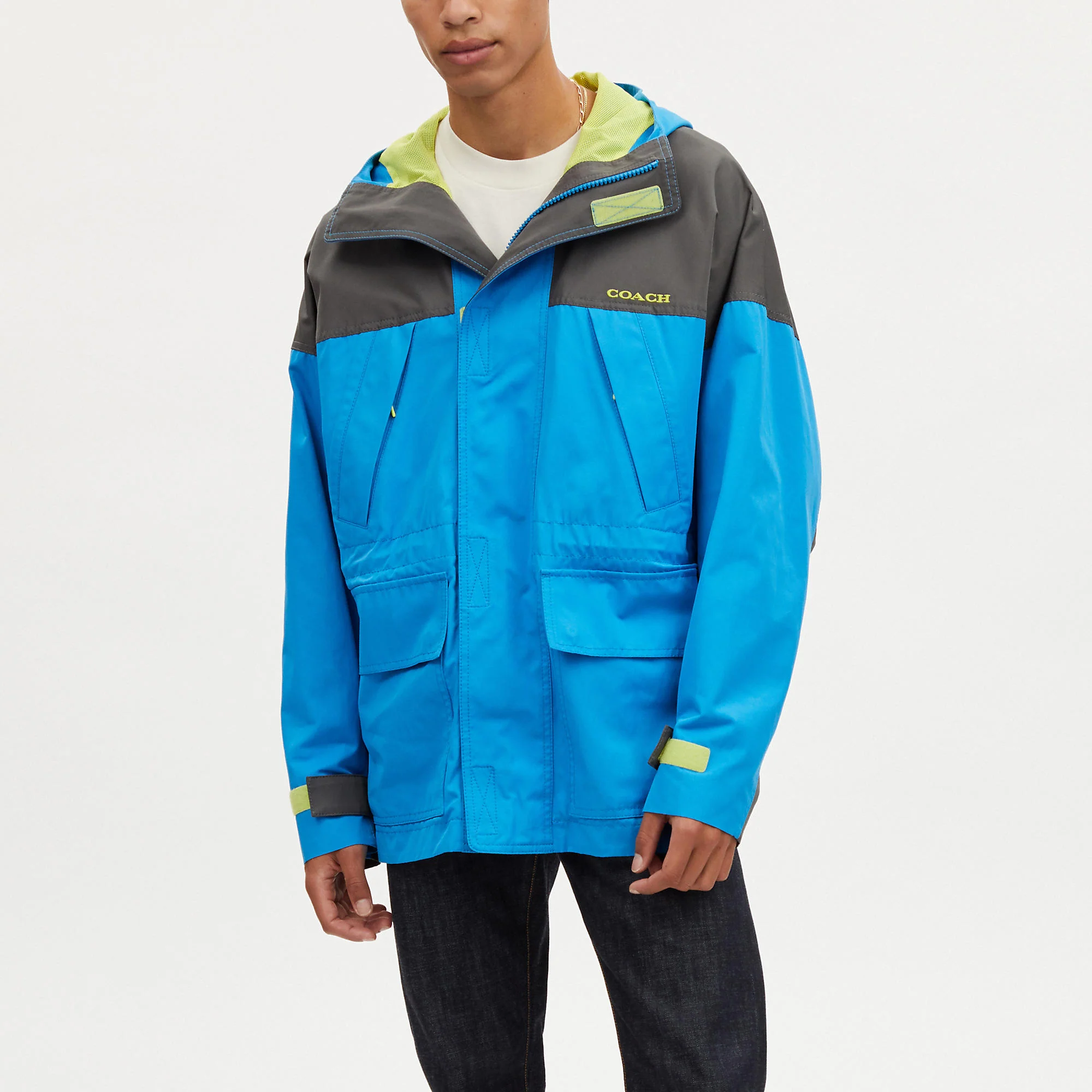 Outlet Colorblock Functional Jacket