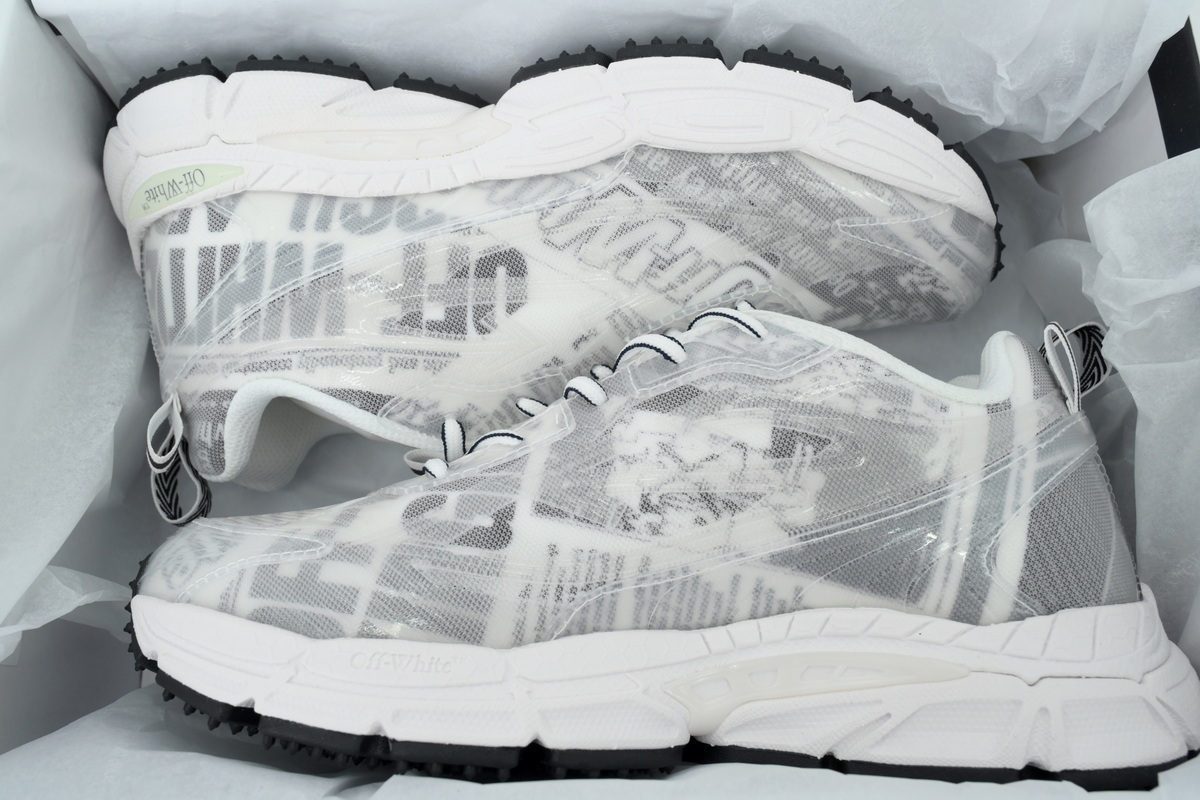 Off-White Be Right Back White Black OWIA289F 25LEA001 0055