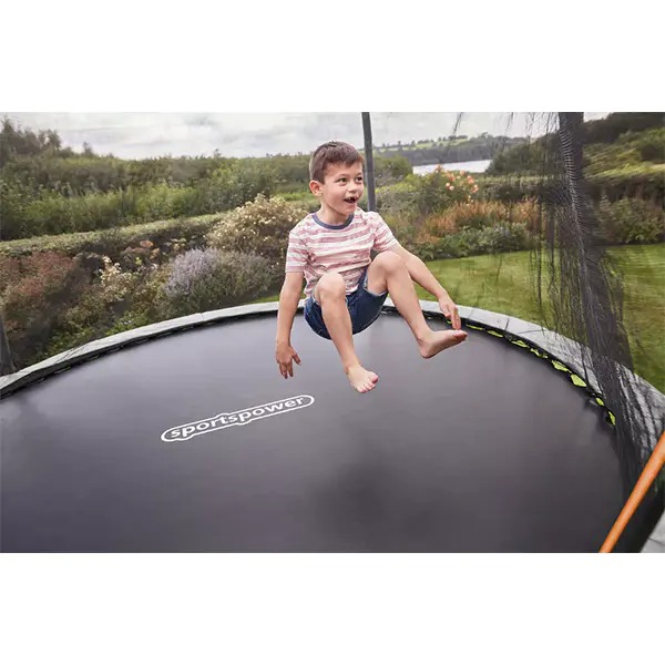 10ft Kids Trampoline with Enclosure