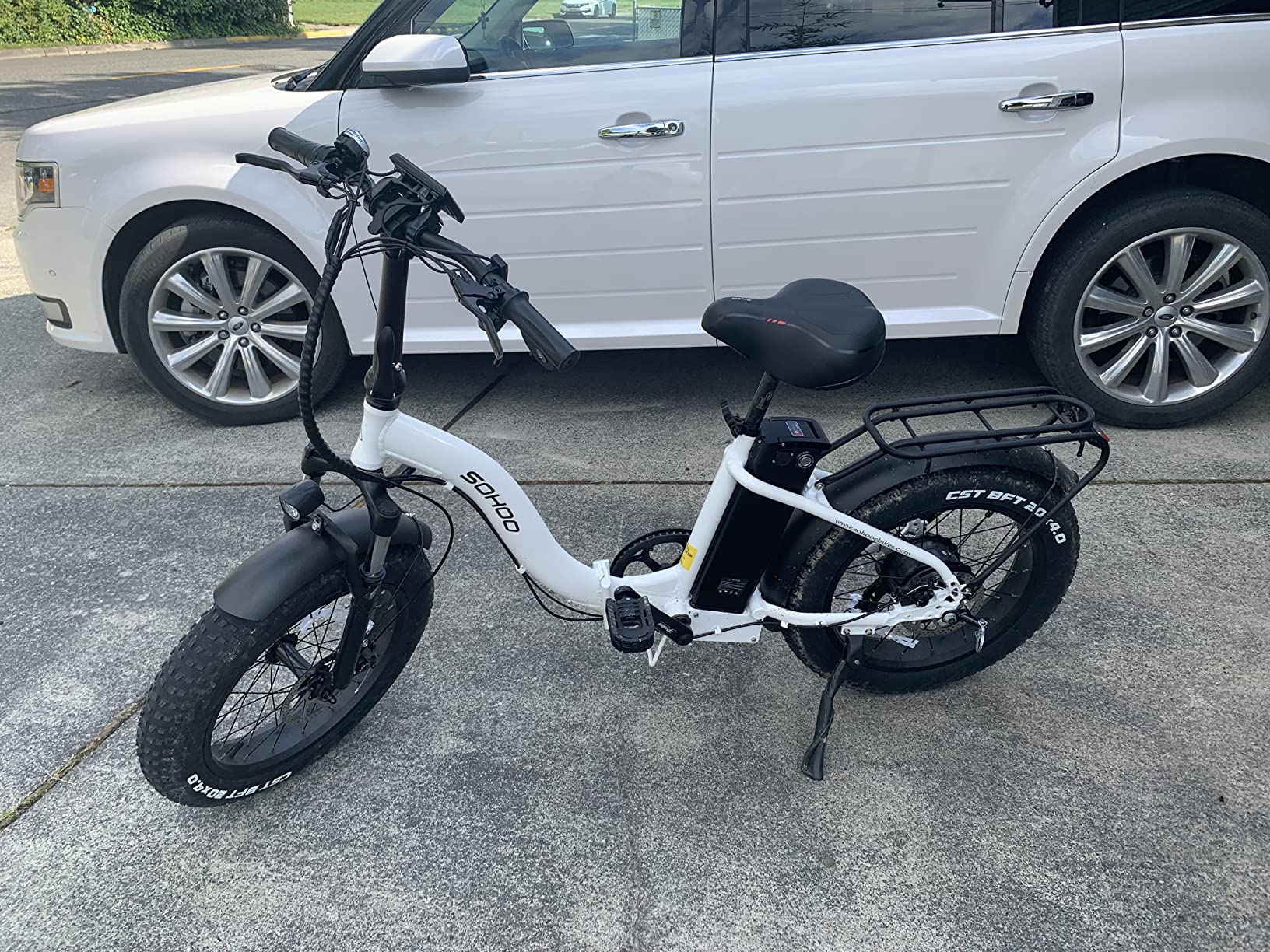 Adult Step-Over & Step-Thru Folding Fat Tire E-Bike Mountain