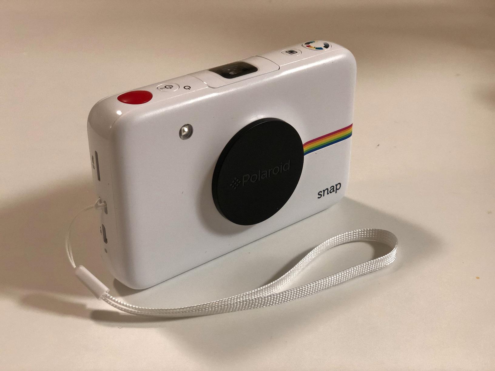 Zink Polaroid Snap Instant Camera with ZINK Zero Ink Printing