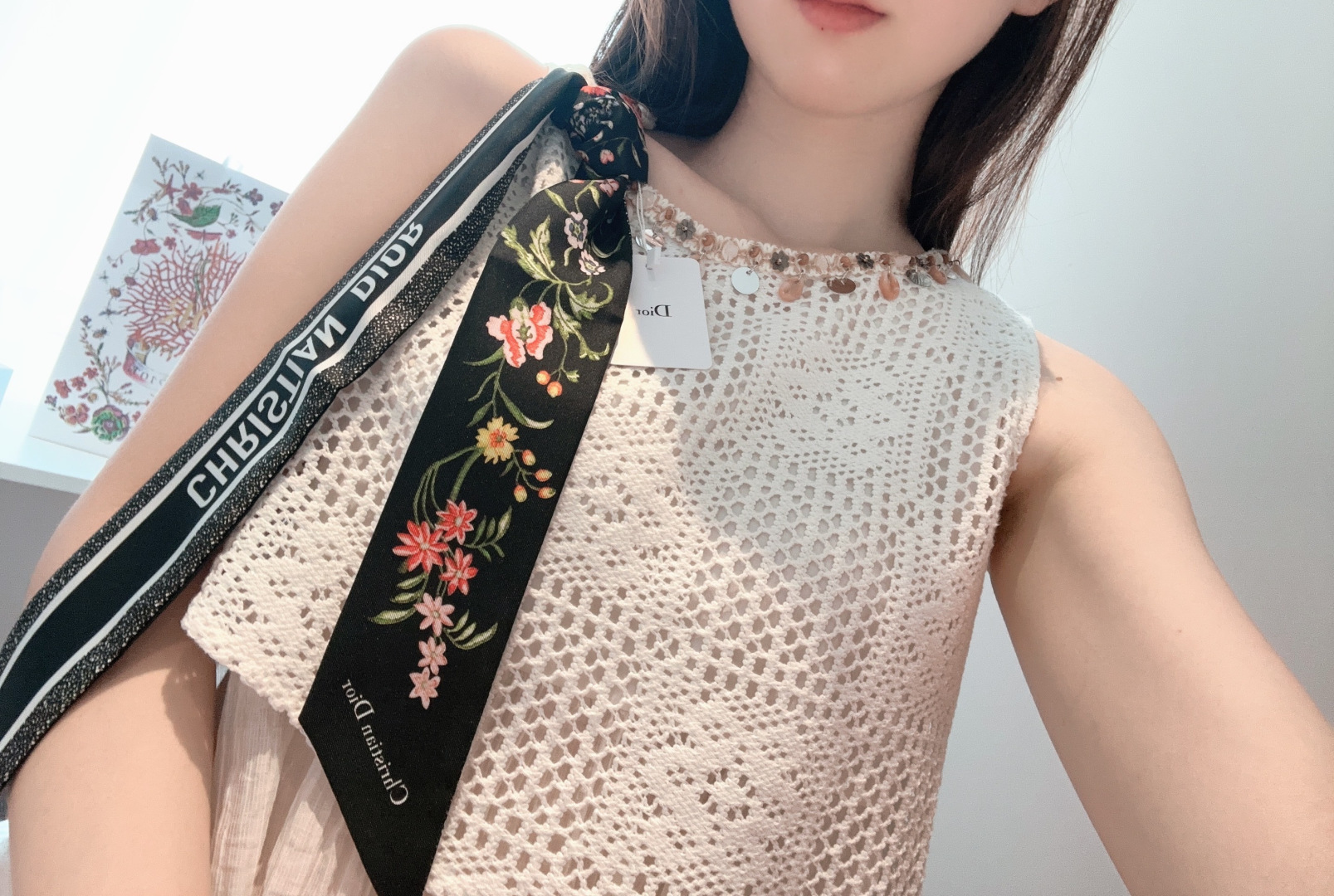 Dior Mitzah Scarf Style 034