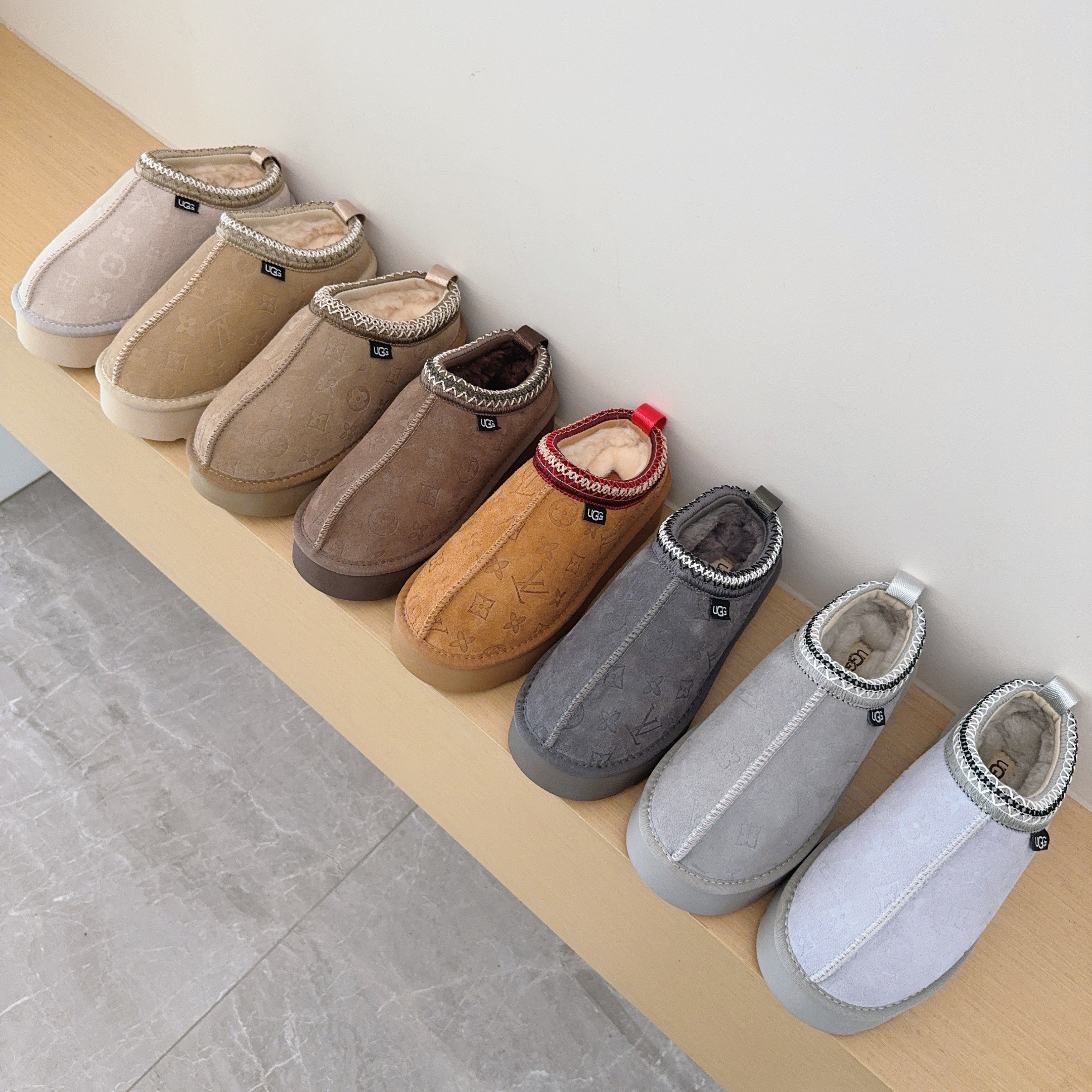 UGG Kids Collaboration Series Platform Ethnic Pattern