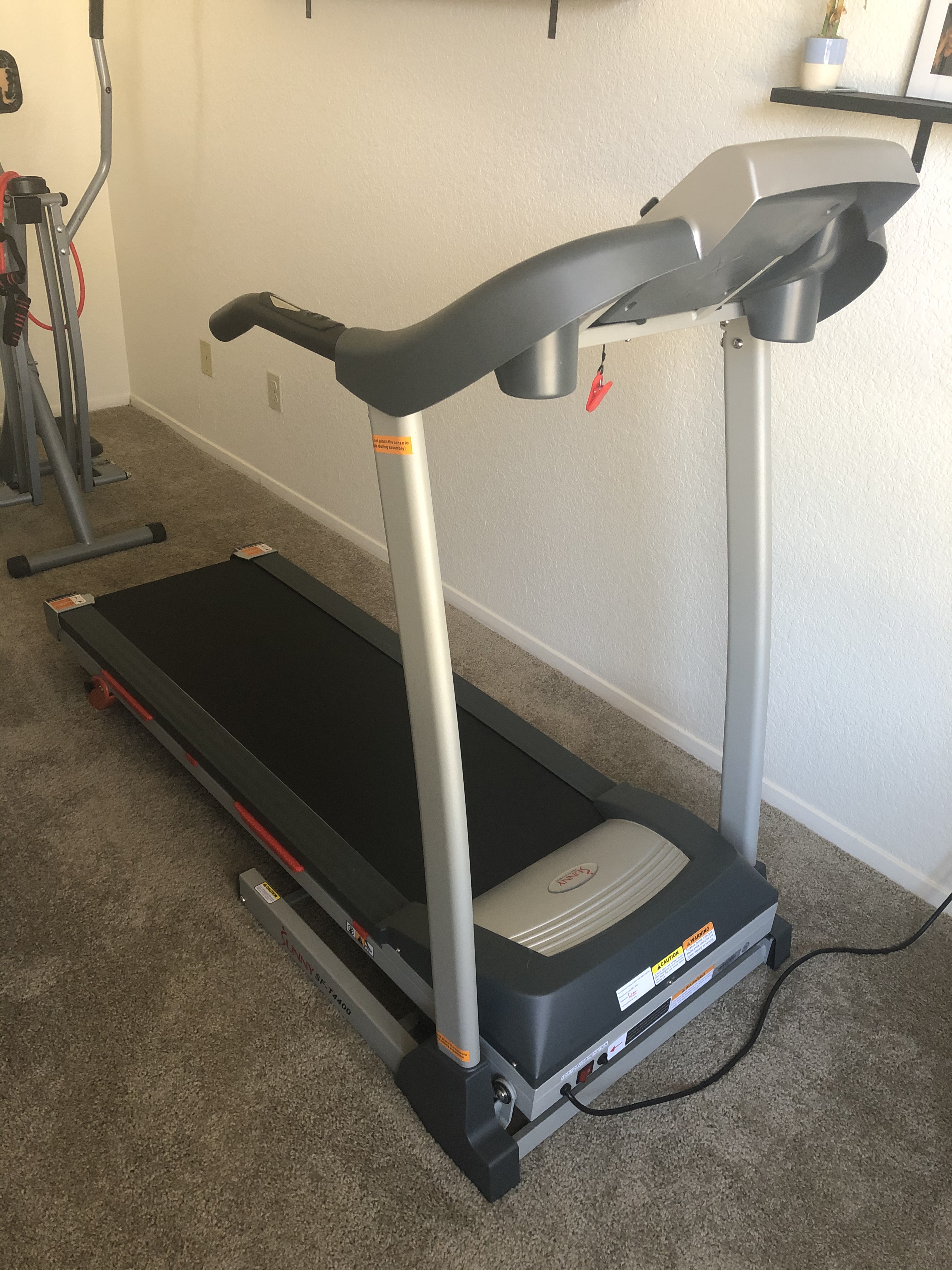 Folding Incline Treadmill with Optional Exclusive SunnyFit App