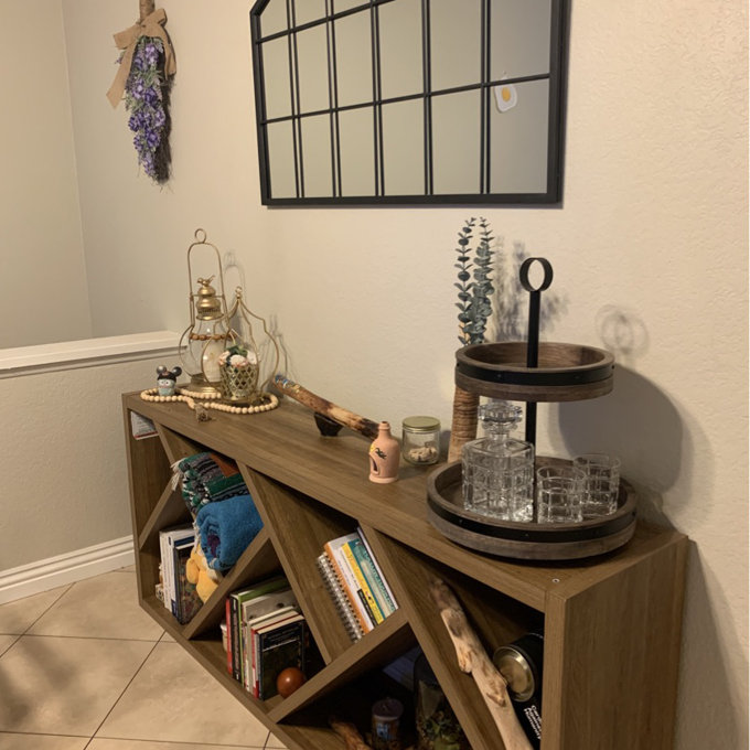 Kaxton Window Pane Metal Mirror