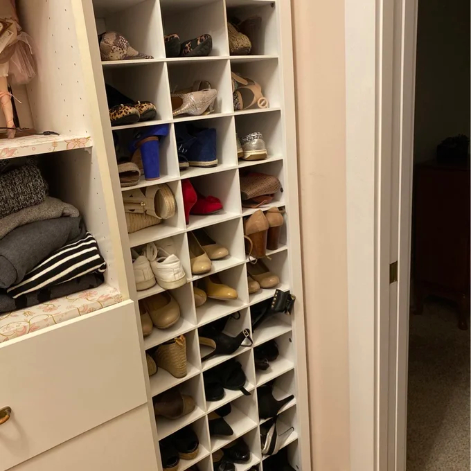 Kahl 36 Pair Shoe Rack
