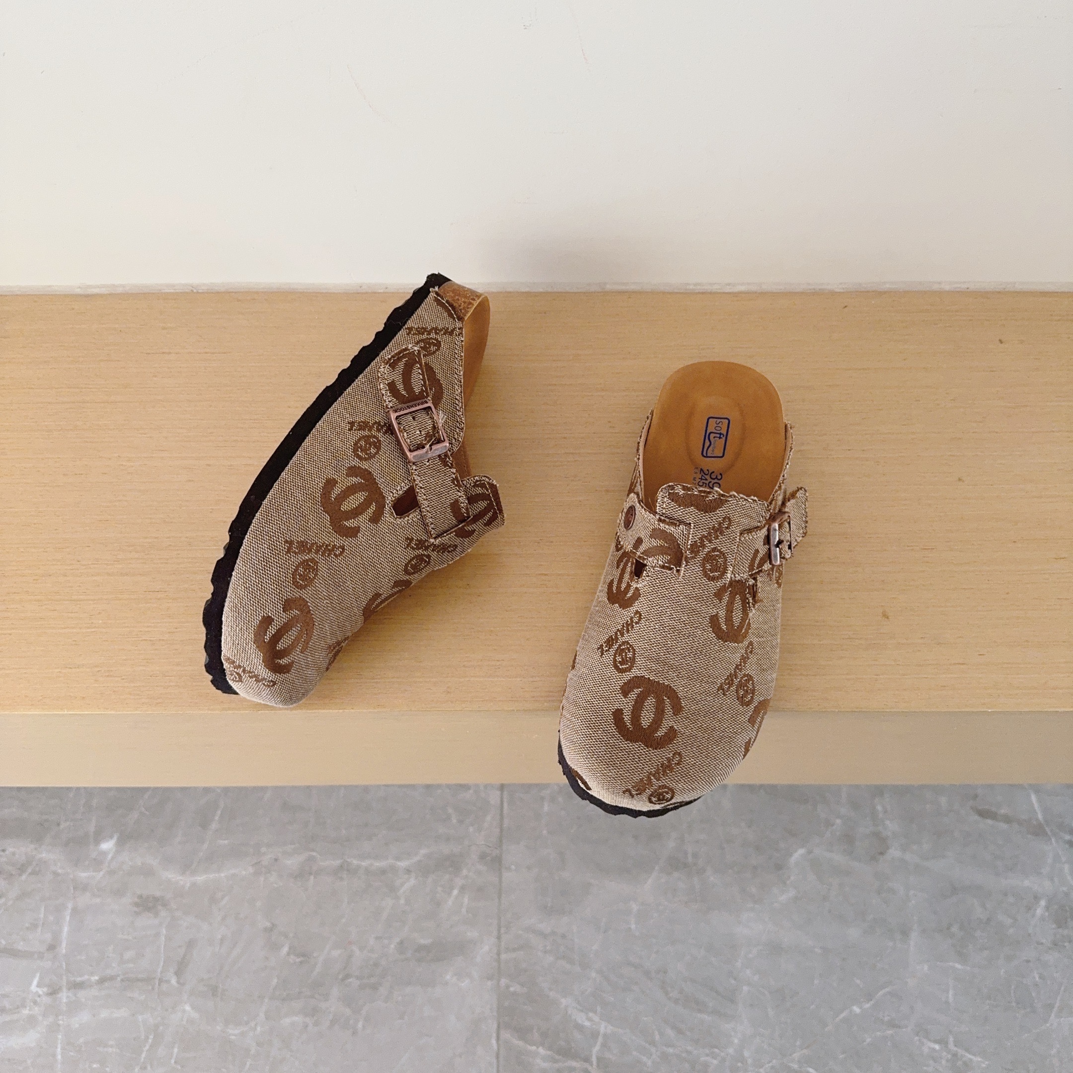UGG Kids Tweed Birken-Style Clogs Adult And Kids