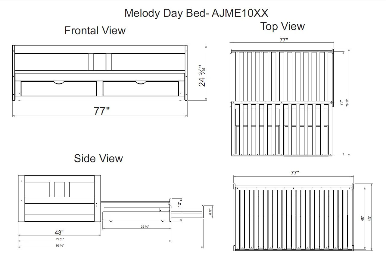 Bechtold Daybed with Trundle