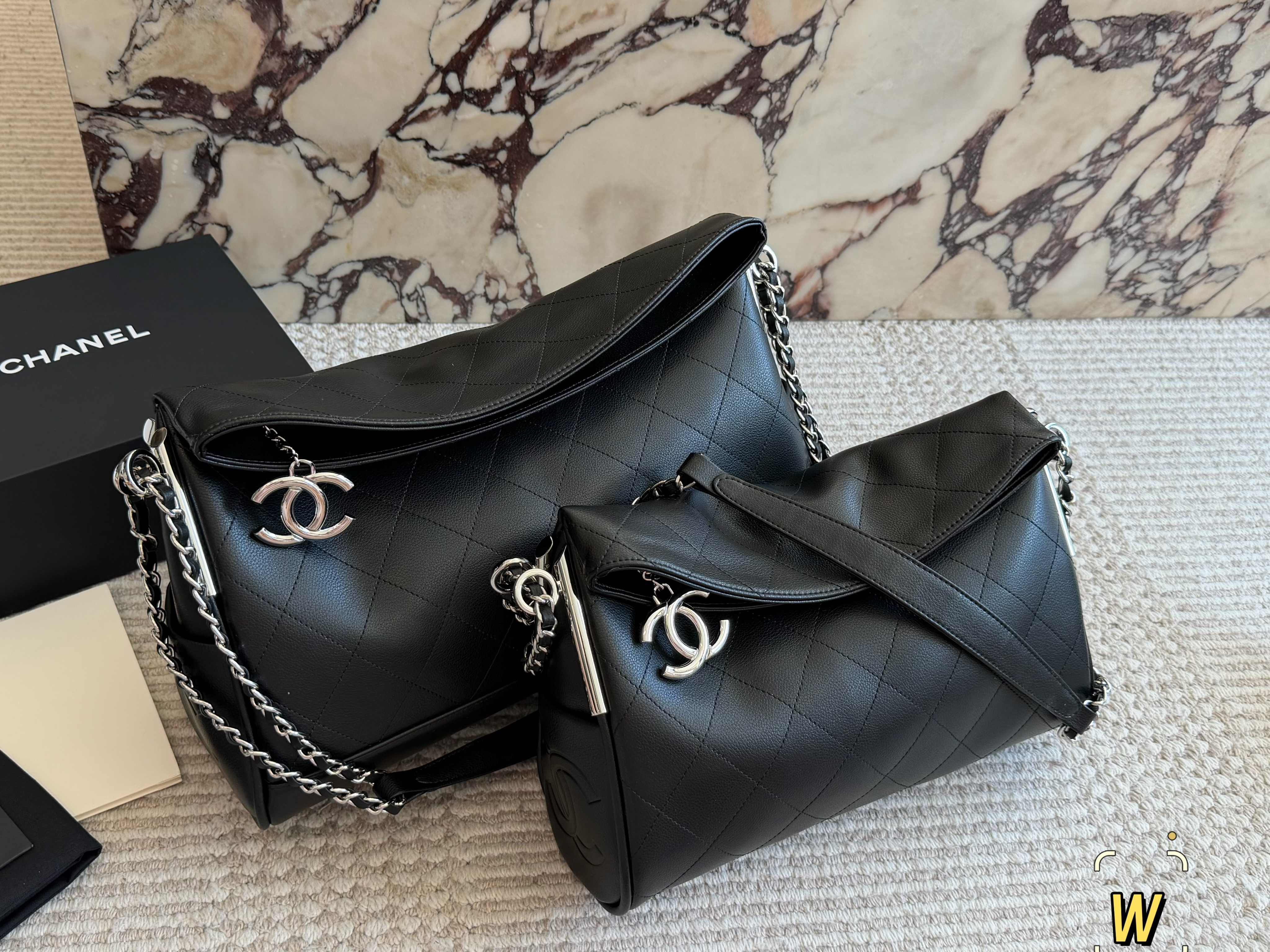 CHANEL tote hobo bag