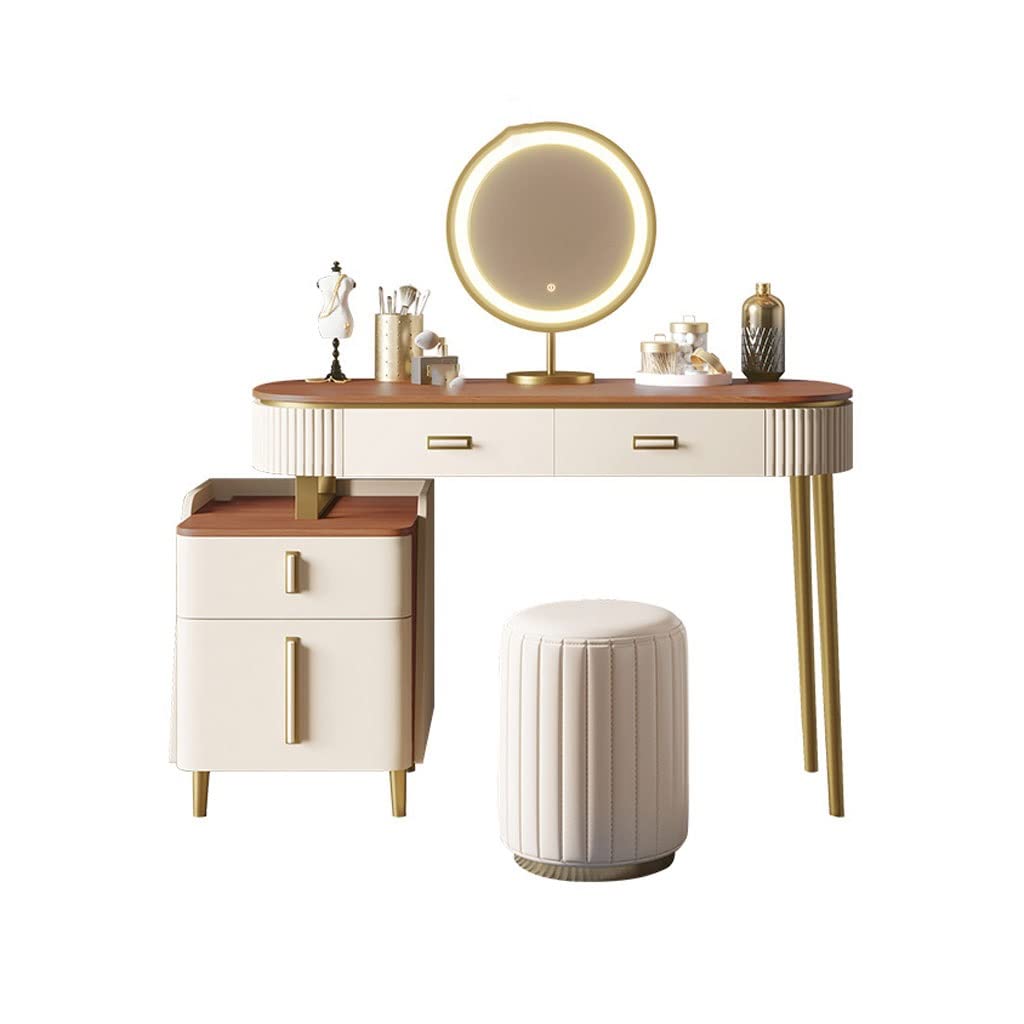 Roundhill Furniture Ashley Silver Wood Dresser and Stool Set