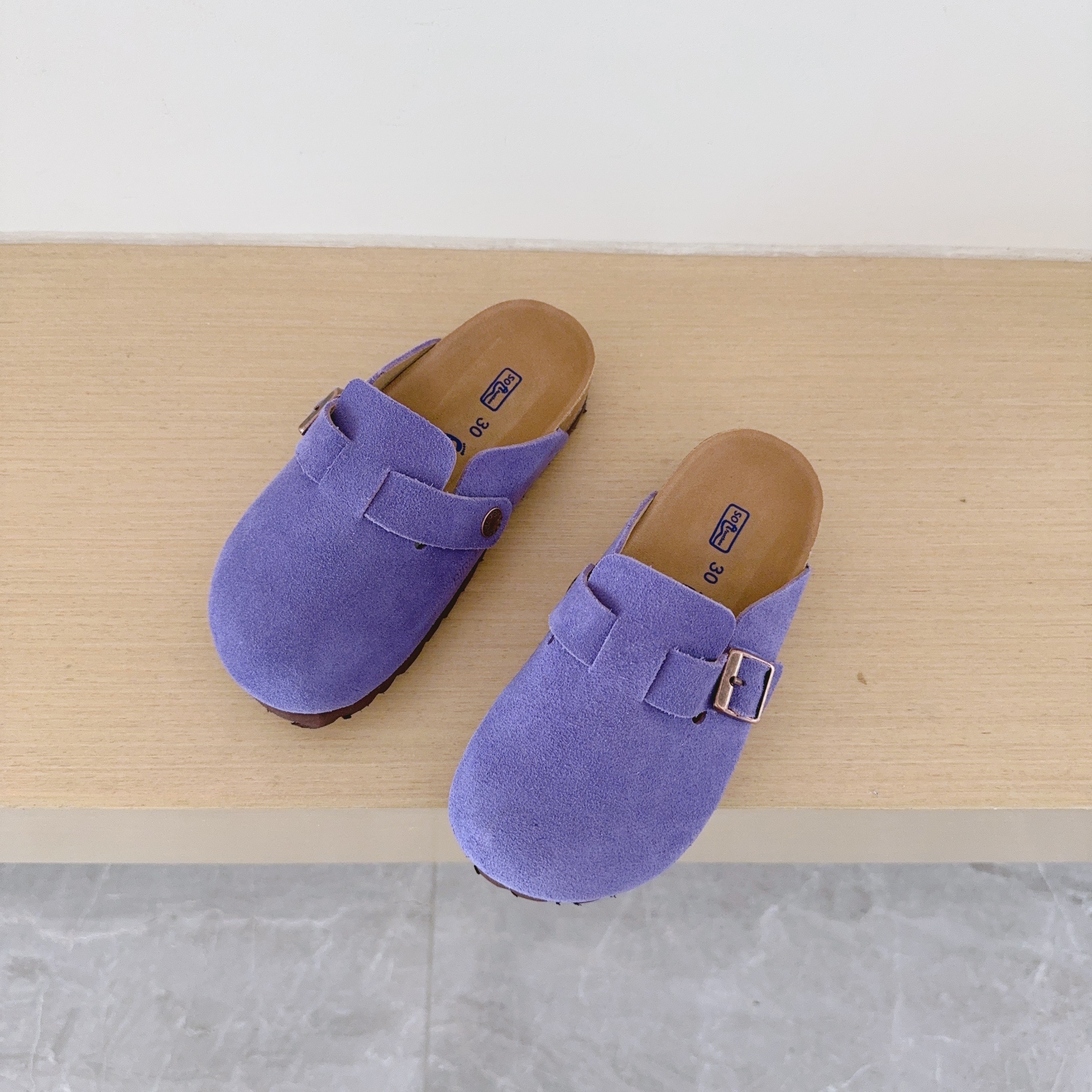 UGG Kids Birken-Style Clogs Suede Series