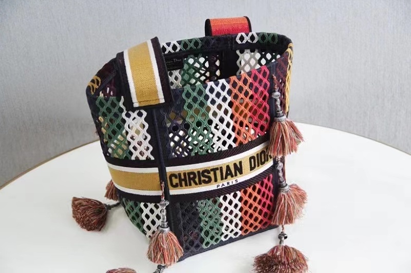 Dior D-Bucket Bag Multicolor
